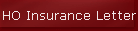HO Insurance Letter